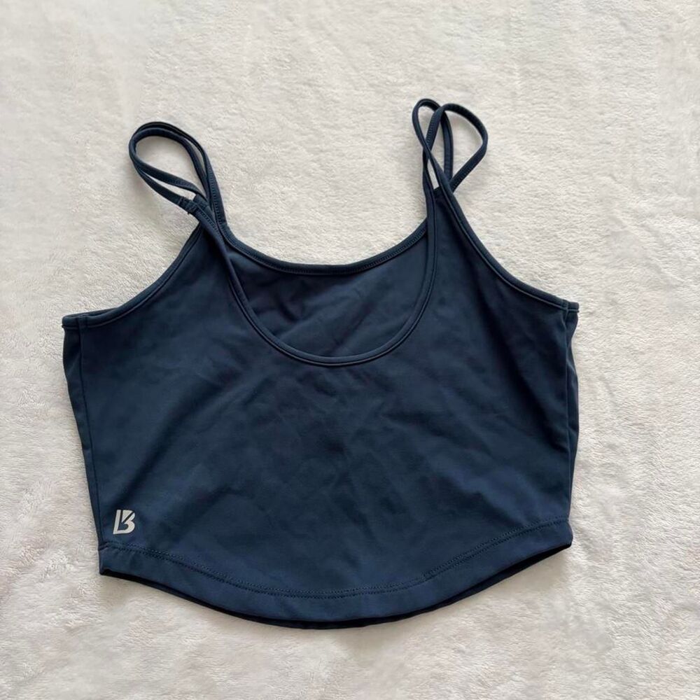 Buff Bunny Athletic Crop Top Women's S Workout Sleeveless Casual Loungewear